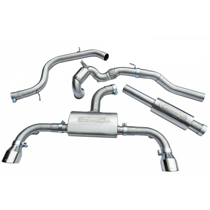 Cobra Exhausts - VW Golf GTI (Mk7) 2.0 TSI (5G) (12-17) Turbo Back Performance Exhaust | Car Enhancements UK