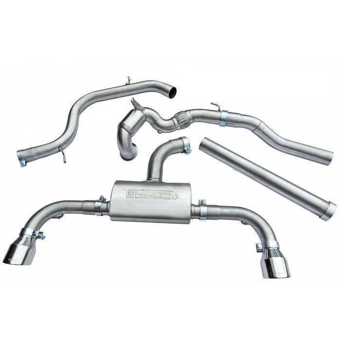 Cobra Exhausts - VW Golf GTI (Mk7) 2.0 TSI (5G) (12-17) Turbo Back Performance Exhaust | Car Enhancements UK