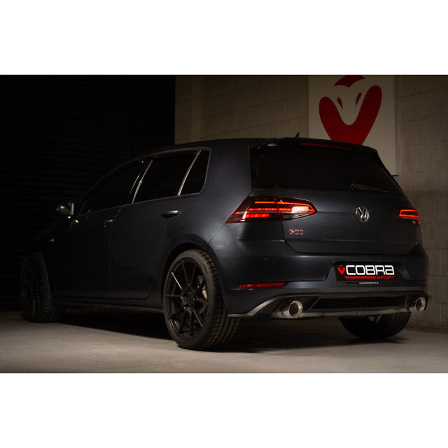 Cobra Exhausts - VW Golf GTI (MK7.5) 2.0 TSI (5G) (17-20) Cat Back Performance Exhaust | Car Enhancements UK