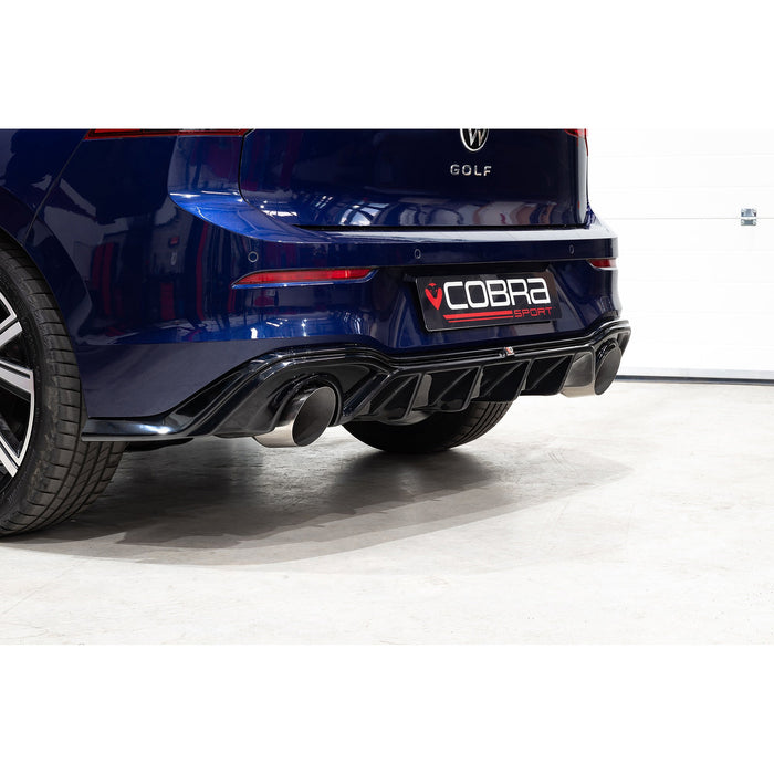 VW Golf R-Line (Mk8) 1.5 TSI (20>) 'GTI Style' Dual Exit Rear Box Section Performance Exhaust – Cobra Sport