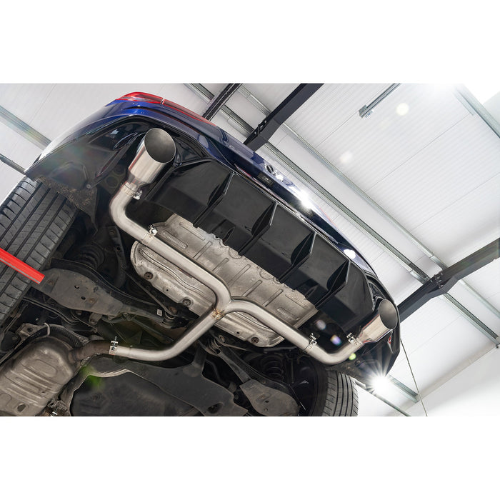 VW Golf R-Line (Mk8) 1.5 TSI (20>) 'GTI Style' Dual Exit Rear Box Section Performance Exhaust – Cobra Sport