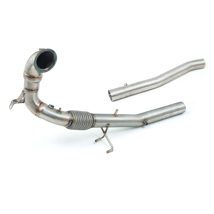 Cobra Exhausts - VW Golf R (Mk8) 2.0 TSI (21>) Front Downpipe Sports Cat / De-Cat Performance Exhaust | Car Enhancements UK
