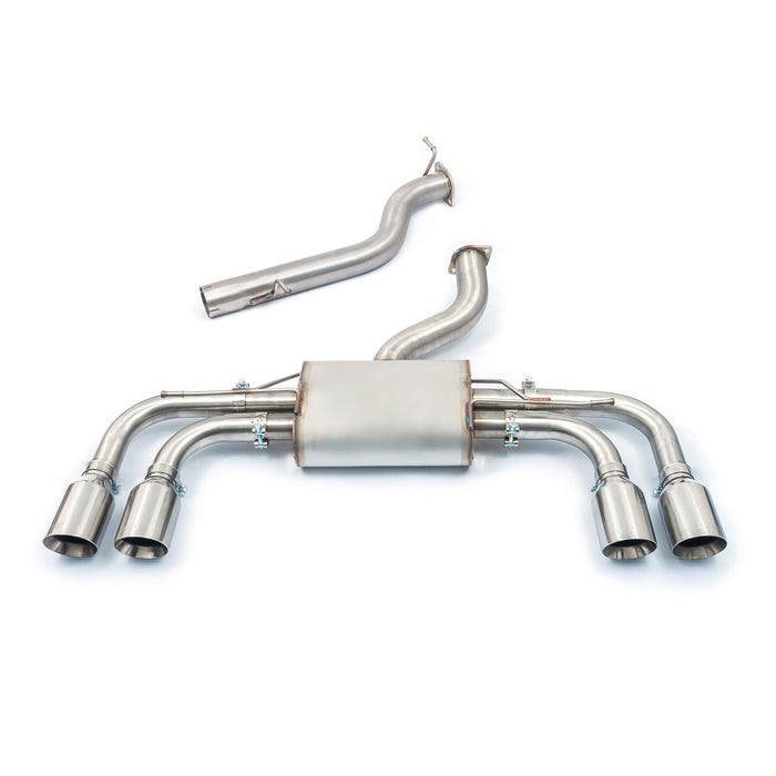 Cobra Exhausts - VW Golf R (Mk8) 2.0 TSI (21>) Race GPF Back Performance Exhaust | Car Enhancements UK
