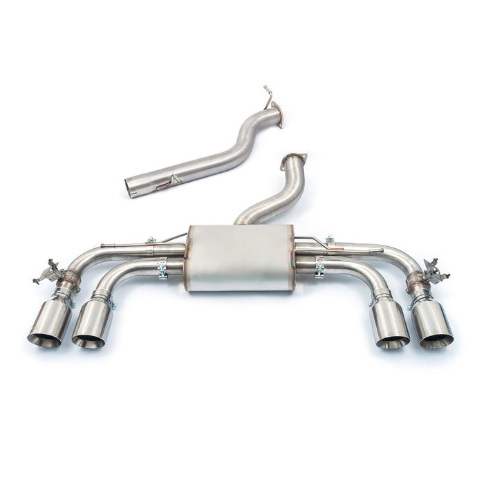 Cobra Exhausts - VW Golf R (Mk8) 2.0 TSI (21>) Race GPF Back Performance Exhaust | Car Enhancements UK