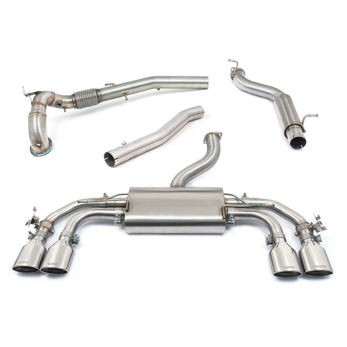 Cobra Exhausts - VW Golf R (Mk8) 2.0 TSI (21>) Valved Turbo Back Performance Exhaust | Car Enhancements UK