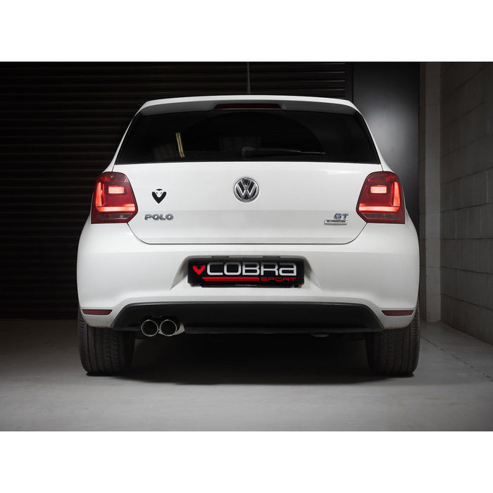 Cobra Exhausts - VW Polo BlueGT (6C) 1.4 TSI (15-17) Cat Back Performance Exhaust | Car Enhancements UK