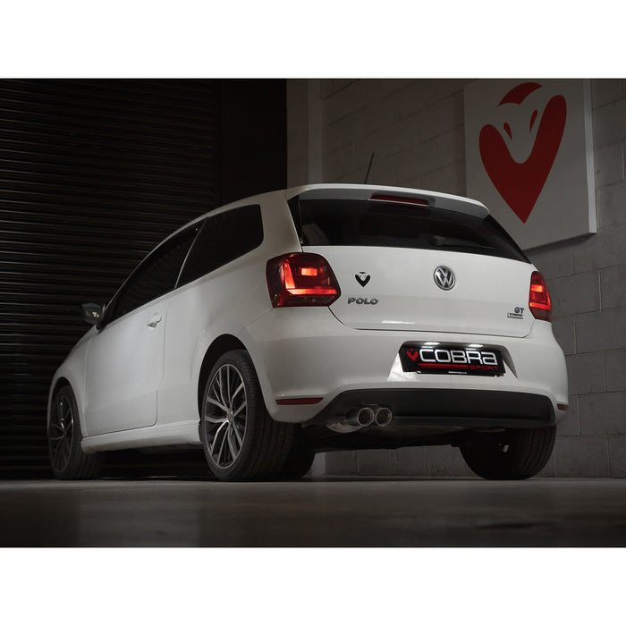 Cobra Exhausts - VW Polo BlueGT (6C) 1.4 TSI (15-17) Cat Back Performance Exhaust | Car Enhancements UK