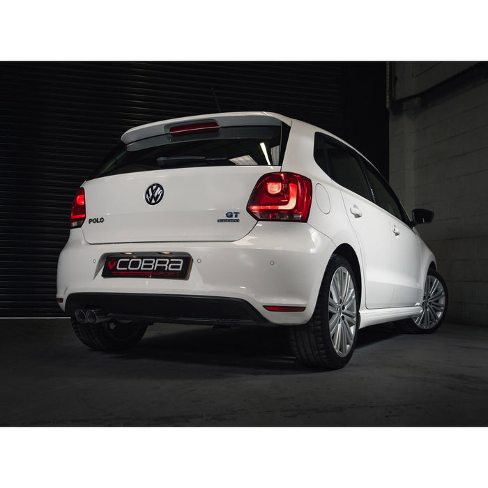 Cobra Exhausts - VW Polo BlueGT (6R) 1.4 TSI (12-13) Cat Back Performance Exhaust | Car Enhancements UK