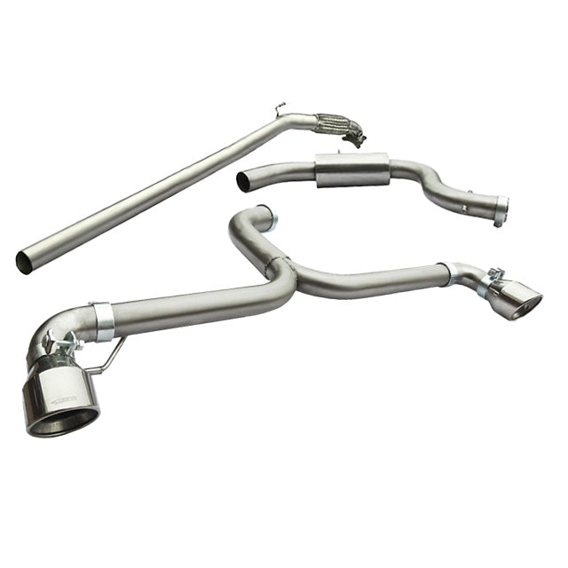 Cobra Exhausts - VW Golf GTI (MK6) 2.0 TSI (5K) (09-12) Venom Box Delete Race Turbo Back Performance Exhaust | Car Enhancements UK