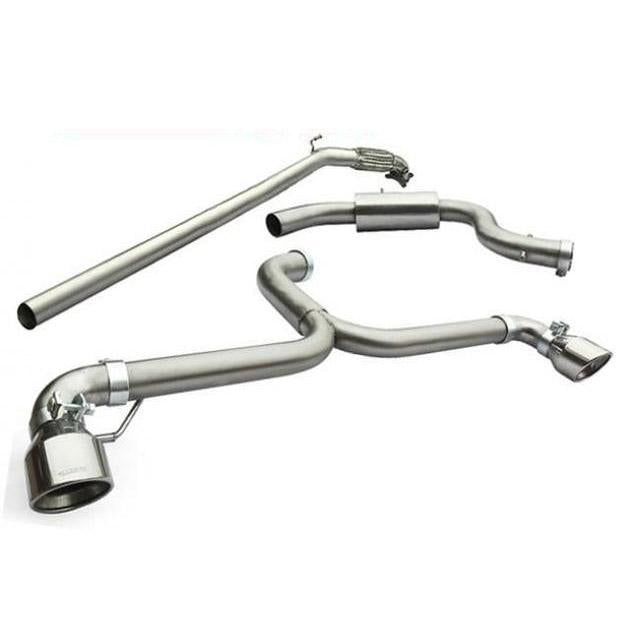 Cobra Exhausts - VW Scirocco R 2.0 TSI (09-18) Venom Box Delete Race Turbo Back Performance Exhaust | Car Enhancements UK