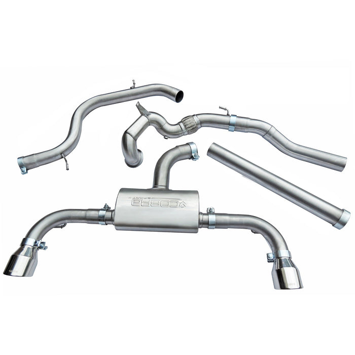 Cobra Exhausts - VW Golf GTI (Mk7.5) 2.0 TSI (5G) (17-20) Turbo Back Performance Exhaust | Car Enhancements UK