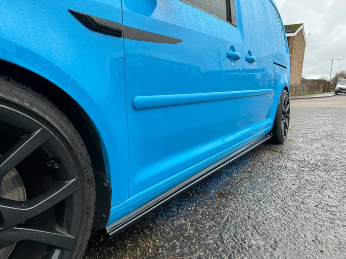 Volkswagen Caddy MK3 2K Maxi Side Skirt Splitters - TRC Performance Styling