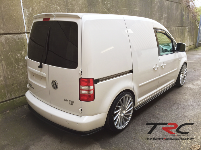 Triple R Composites - Volkswagen Caddy MK3 2K - Side Skirt Splitters