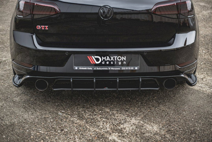 Maxton Design - STREET PRO REAR DIFFUSER VW GOLF MK7.5 GTI TCR