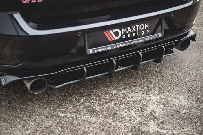 Maxton Design - STREET PRO REAR DIFFUSER VW GOLF MK7.5 GTI TCR