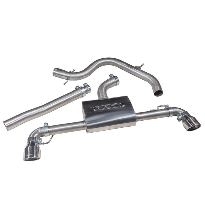 Cobra Exhausts - VW Golf GTD (Mk6) 2.0 TDI (5K) (09-13) GTI Style Cat Back Performance Exhaust | Car Enhancements UK