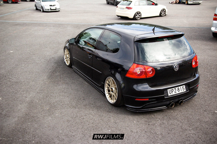 Border Racing R32 Rear Spats Triple R Composites - Volkswagen Golf MK5 R32 - Rear Spats – VUDU ...