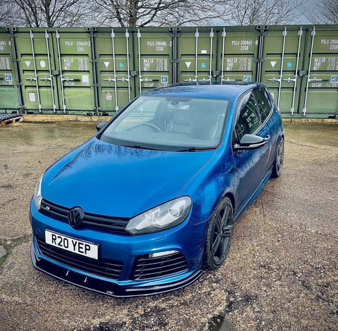 Volkswagen Golf MK6 R Front Splitter - TRC Performance Styling