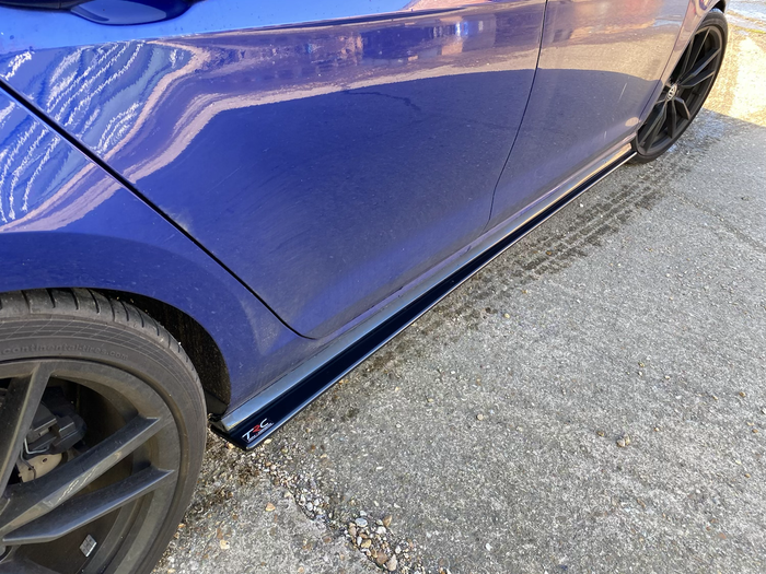 Triple R Composites - Volkswagen Golf MK7.5 R - Side Skirt Splitters