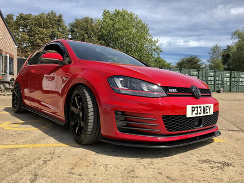Volkswagen Golf MK7 GTD V1 Front Splitter - TRC Performance Styling