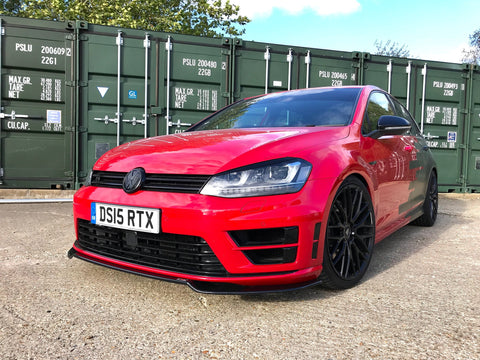 Volkswagen Golf MK7 R V2 Front Splitter - TRC Performance Styling