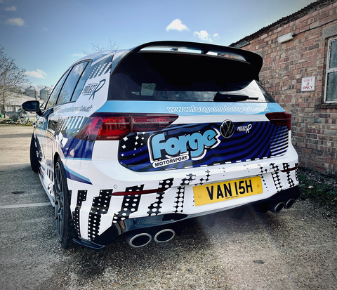 Volkswagen Golf MK8 R Rear Spats - TRC Performance Styling