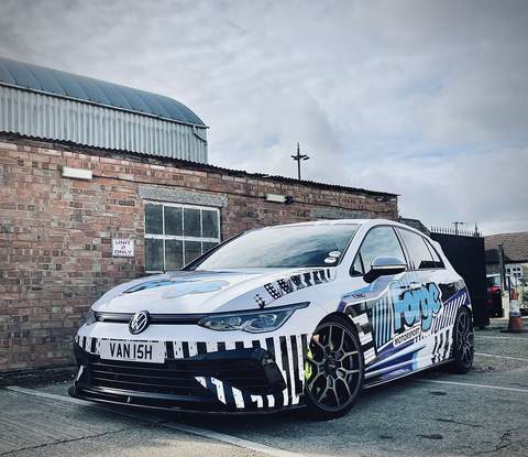 Volkswagen Golf MK8 R Front Splitter - TRC Performance Styling