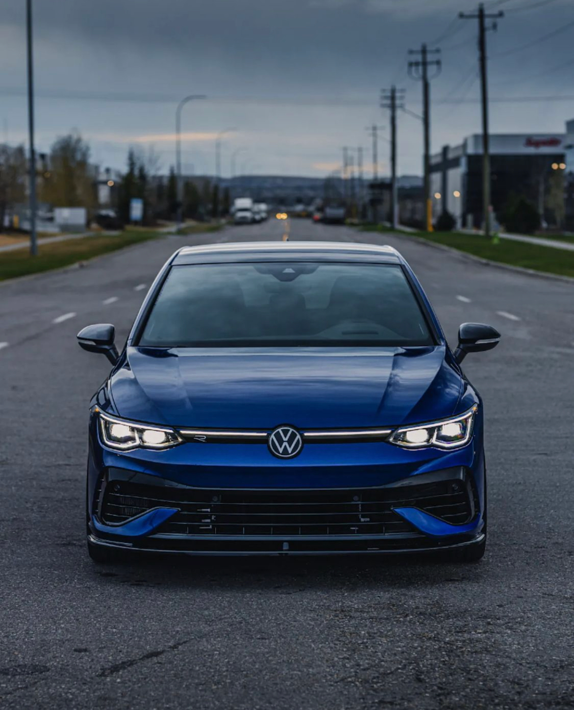 Triple R Composites - Volkswagen Golf MK8 R - Front Splitter – VUDU ...