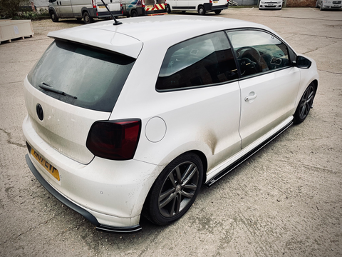 Volkswagen Polo MK5 R-Line Side Skirt Splitters - TRC Performance Styling