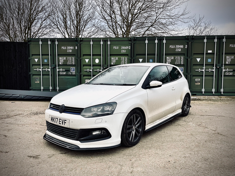 Volkswagen Polo MK5 R-Line Front Splitter - TRC Performance Styling