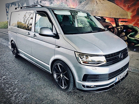 Triple R Composites - Volkswagen Transporter T5 ABT Short Wheelbase - Side Skirt Splitters
