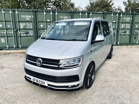 Triple R Composites - Volkswagen Transporter T6 Non-Sportline Long Wheelbase - Styling Factory Front Splitter