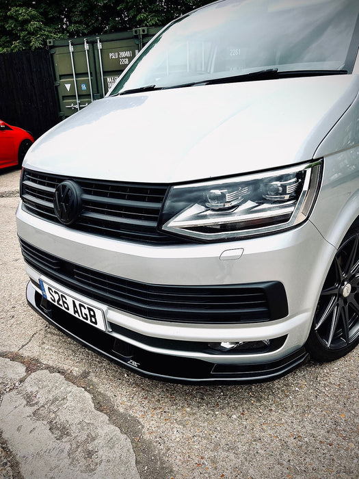 Volkswagen Transporter T6 Non-Sportline Long Wheelbase Front Splitter - TRC Performance Styling