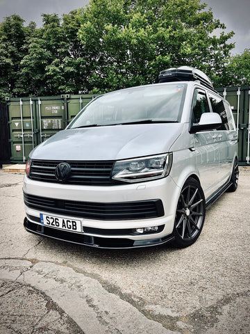 Volkswagen Transporter T6 Non-Sportline Long Wheelbase Front Splitter - TRC Performance Styling