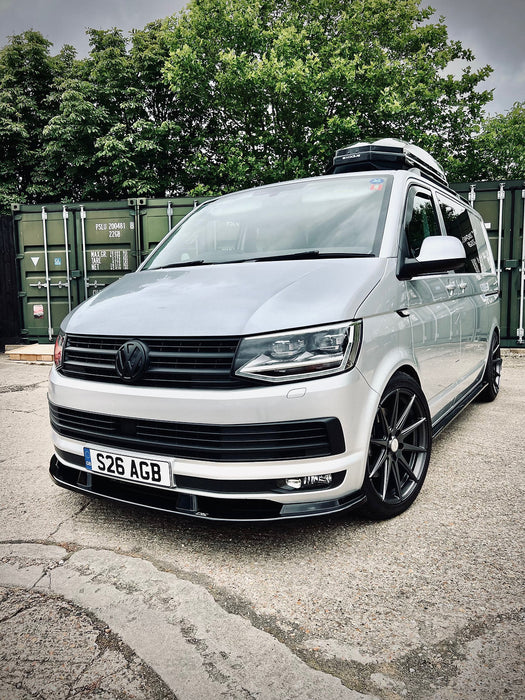 Volkswagen Transporter T6 Non-Sportline Long Wheelbase Front Splitter - TRC Performance Styling