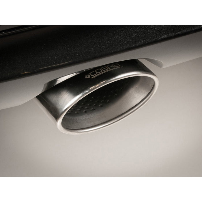 Cobra Exhausts - Vauxhall Corsa E 1.2 N/A (15-19) Rear Box Section Performance Exhaust | Car Enhancements UK