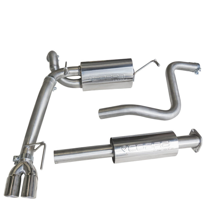 Cobra Exhausts - Vauxhall Astra GTC 1.6 Turbo (09-15) Cat Back Performance Exhaust | Car Enhancements UK