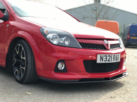 Vauxhall Astra H VXR Front Splitter - TRC Performance Styling