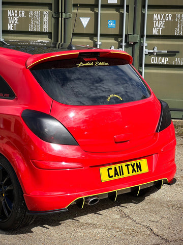 Vauxhall Corsa D LE Rear Spats - TRC Performance Styling