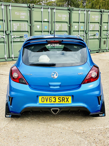 Vauxhall Corsa D VXR Rear Spats - TRC Performance Styling