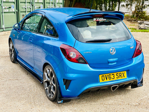 Vauxhall Corsa D LE Side Skirt Splitters - TRC Performance Styling