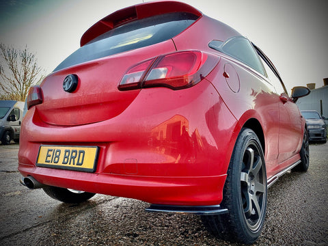 Vauxhall Corsa E LE Rear Spats - TRC Performance Styling