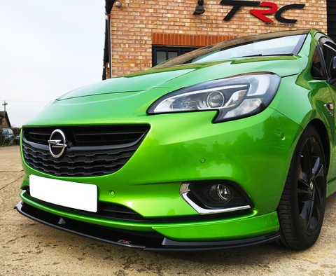Vauxhall Corsa E LE Front Splitter - TRC Performance Styling