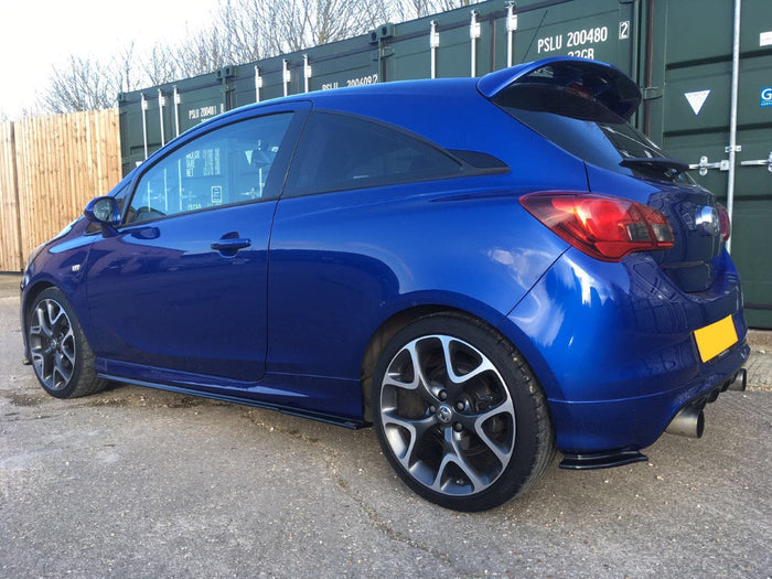 Vauxhall Corsa E VXR Rear Spats - TRC Performance Styling