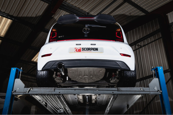 Scorpion Exhausts Volkswagen UP Gti Non GPF Only Resonated Cat-back System - Car Enhancements UK