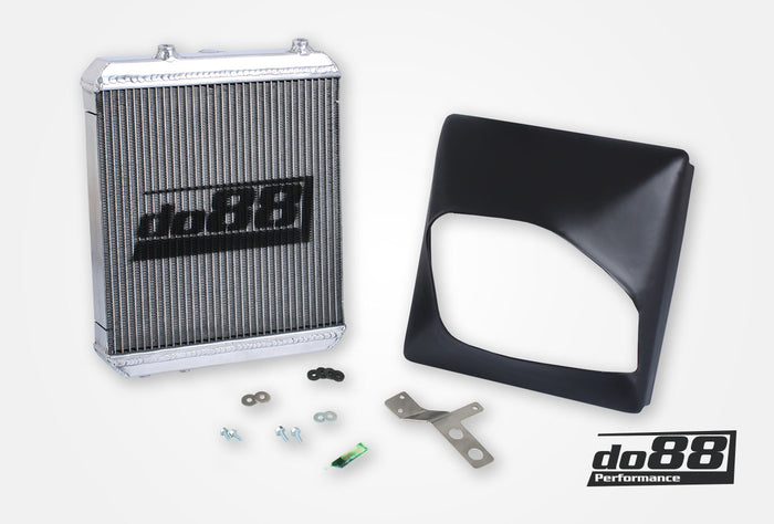 BMW M2 Remote Radiator Aluminum - DO88 Performance