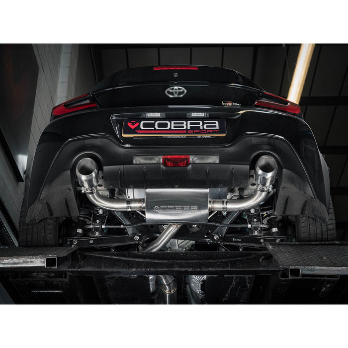 Cobra Exhausts - Subaru BRZ 2.4L (22>) Secondary Cat Back Performance Exhaust | Car Enhancements UK