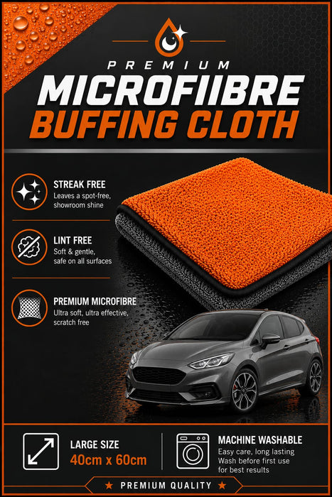 Premium Microfibre Buffing Cloth