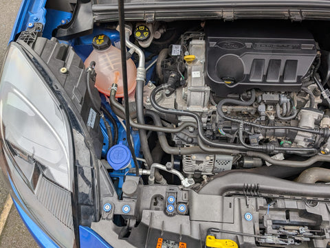 Mk2 Ford Puma Engine Bay Dress-Up Kit – Anodised Washers | CEUK