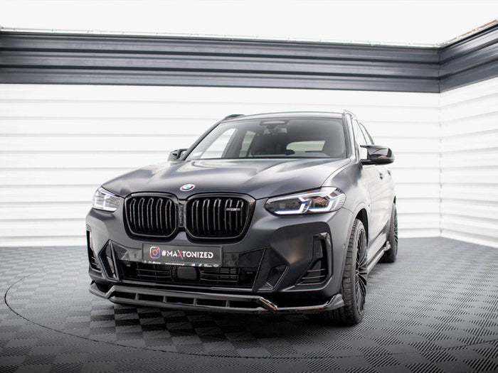 Maxton Design - Front Splitter BMW X3 M-Pack G01 Facelift / iX3 M-Pack G08 Facelift